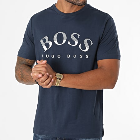 BOSS - Tee Shirt Tee 1 50455760 Bleu Marine