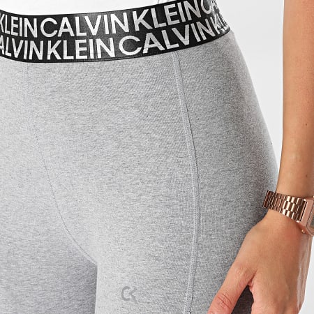 Calvin Klein - Legging Femme 1L604 Gris Chiné