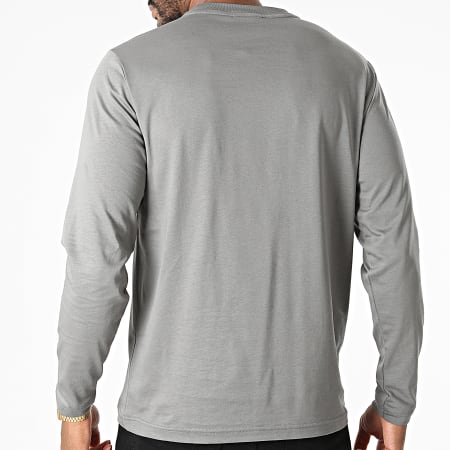 Calvin Klein - T-shirt maniche lunghe Cotone Logo 4690 Grigio