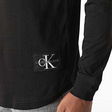 Calvin Klein - Tee Shirt Manches Longues 9312 Noir