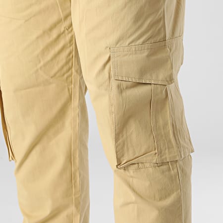 Frilivin - BM1350 Pantaloni cargo beige sabbia