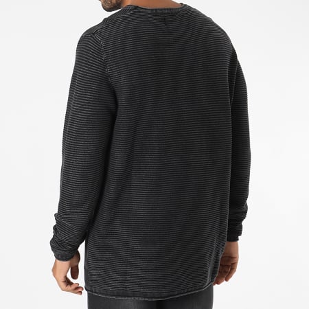 Indicode Jeans - Dunn Ronde Hals Sweatshirt Zwart