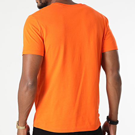 Luxury Lovers - Camiseta Chill Naranja Negro