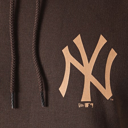 New Era - Sudadera con capucha New York Yankees 12890955 Marrón