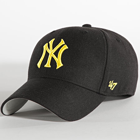 '47 Brand - Gorra ajustable New York Yankees MVP negra
