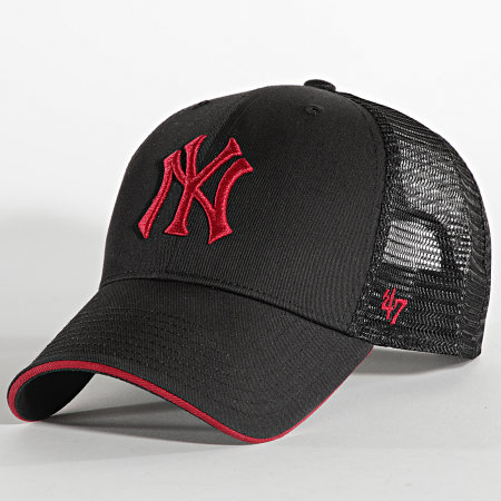 '47 Brand - Casquette Trucker MVP Adjustable New York Yankees Noir Rouge