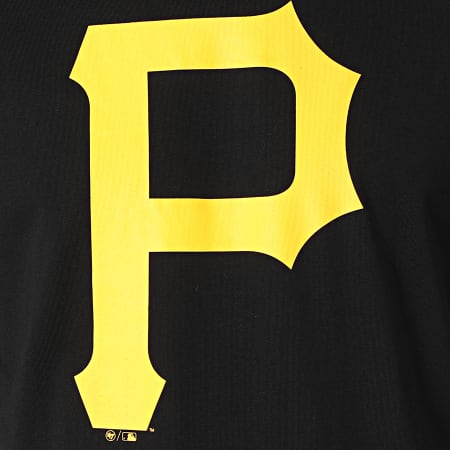 '47 Brand - Camiseta con estampado de eco de los Piratas de Pittsburgh negra