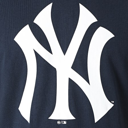 '47 Brand - Tee Shirt New York Yankees Imprint Echo Bleu Marine