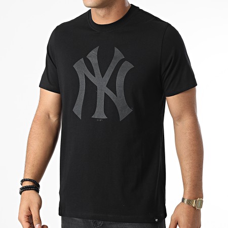 '47 Brand - Tee Shirt New York Yankees Imprint Echo Noir