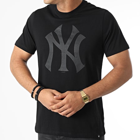 '47 Brand - Tee Shirt New York Yankees Imprint Echo Noir