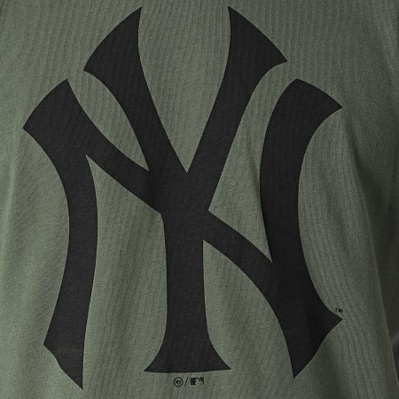 '47 Brand - Tee Shirt New York Yankees Imprint Echo Vert Kaki