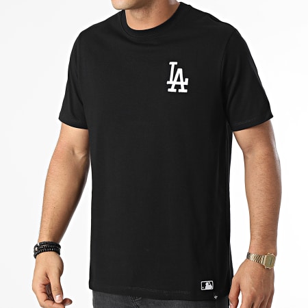 '47 Brand - Los Angeles Dodgers Bordado Southside Camiseta Negro