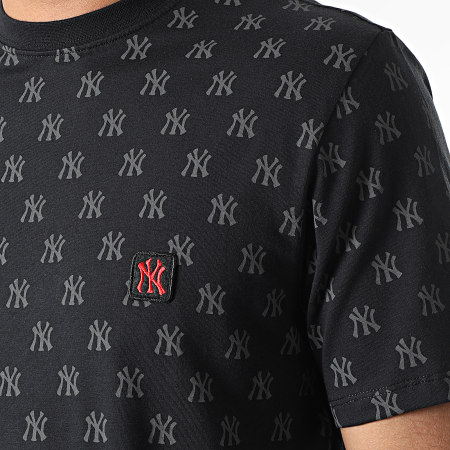 '47 Brand - Tee Shirt New York Yankees Repeat Logo Echo Noir