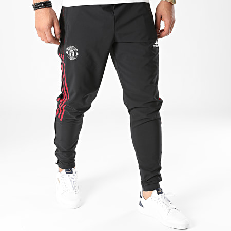 Adidas Performance - Pantalon Jogging A Bandes Manchester United GR3809 Noir