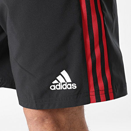 Adidas Sportswear - Short Jogging A Bandes Manchester United GR4121 Noir