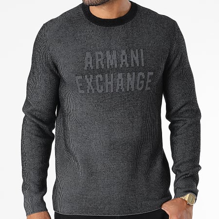 Armani Exchange - 6KZM1N-ZM1EZ Maglione grigio antracite