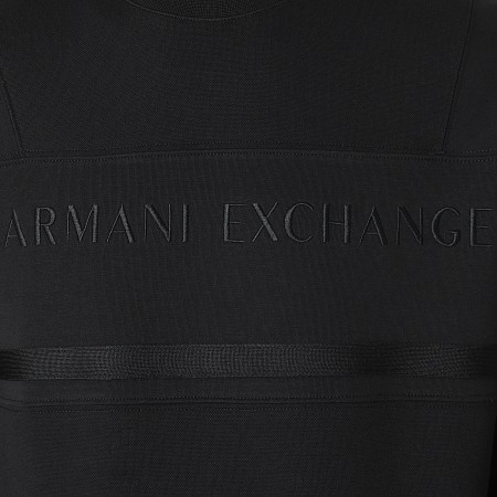 Armani Exchange - Sweat Crewneck 6KZMFP-ZJ6MZ Noir