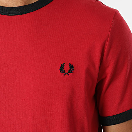 Fred Perry - Tee Shirt Ringer M3519 Rouge