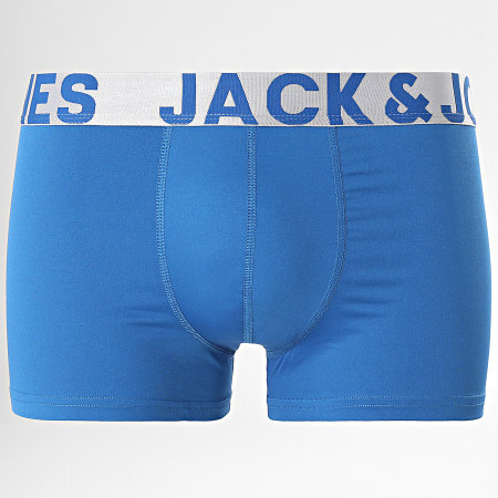Jack And Jones - Lot De 5 Boxers Jack Vert Kaki Bordeaux Bleu Turquoise