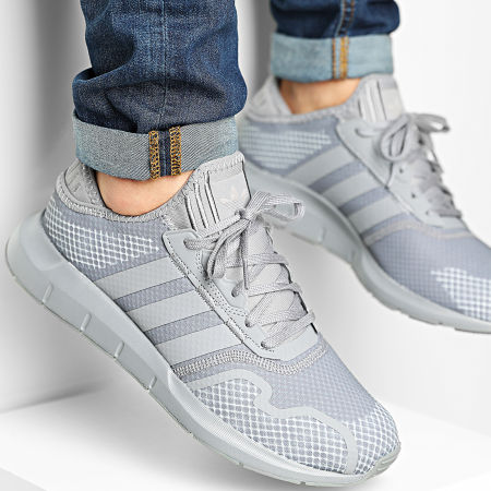 Adidas Originals - Swift Run X Sneakers H04306 Grigio Tre Charcoal Solid Grey
