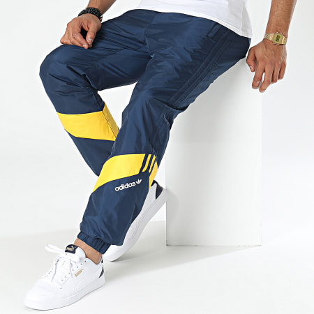 Adidas Originals - Pantalon Jogging A Bandes Ripstop HF9227 Bleu Marine