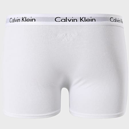 Calvin Klein - Lot De 2 Boxers Enfant 0346 Blanc Bleu Marine