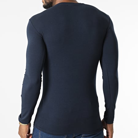 Emporio Armani - Tee Shirt Manches Longues 111023-1A526 Bleu Marine