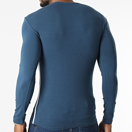 Emporio Armani - Tee Shirt Manches Longues 111959-1A520 Bleu Marine