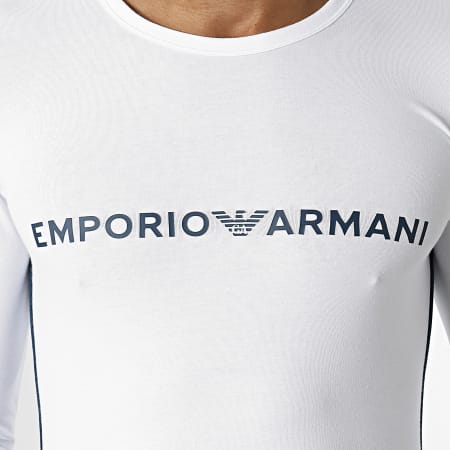 Emporio Armani - Tee Shirt Manches Longues 111959-1A520 Blanc