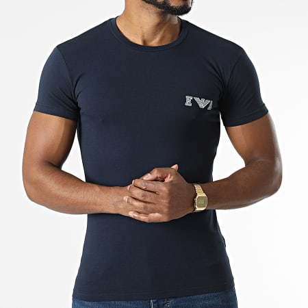 Emporio Armani - Tee Shirt 111035-1A526 Bleu Marine