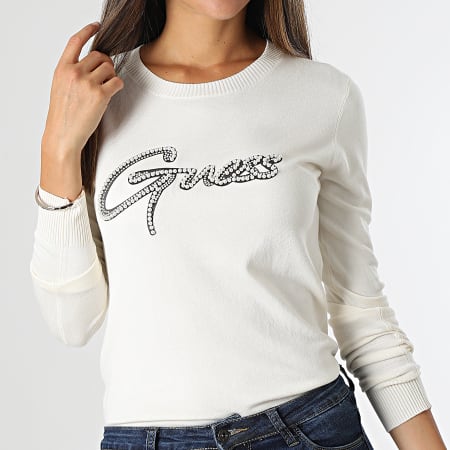 Guess - Pull Femme W1BR10 Beige