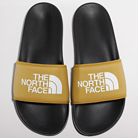 The North Face - Claquettes Base Camp Slide III A4T2RYQR Jaune Moutarde