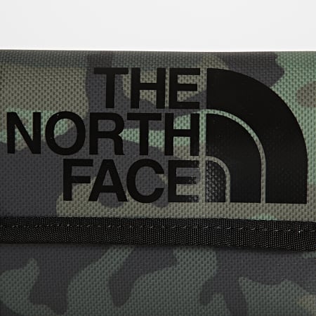 The North Face - Portefeuille Base Camp Camouflage Vert Kaki