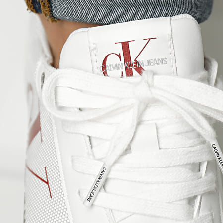 Calvin Klein - Sneaker a basso profilo Laceup 0026 Bright White