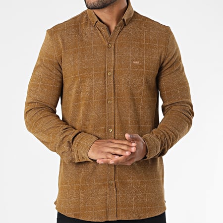 Classic Series - Chemise Manches Longues 21k-2033 Camel