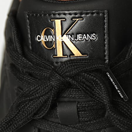 Calvin Klein - Baskets Chunky Laceup Sneaker 0298 Triple Black