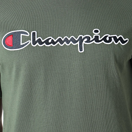 Champion - Tee Shirt 216473 Vert Kaki