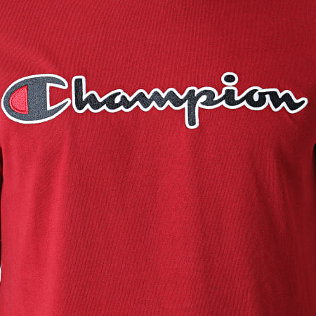 Champion - Tee Shirt 216473 Bordeaux
