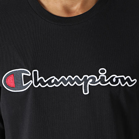 Champion - Camiseta de manga larga 216474 Negro