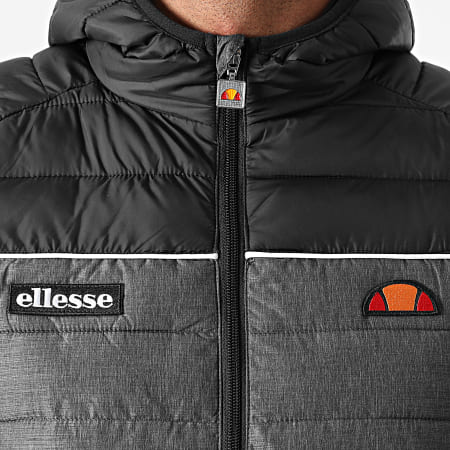Ellesse - Doudoune Capuche Lombardy 2 Padded Gris Anthracite