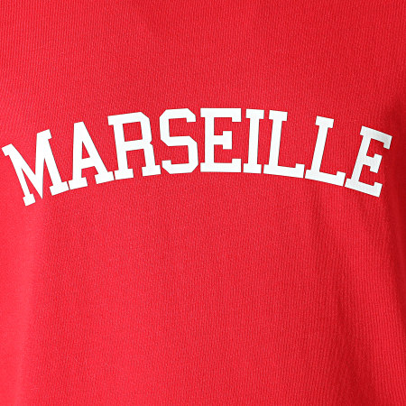 Luxury Lovers - Maglietta da bambino Marsiglia Rosso