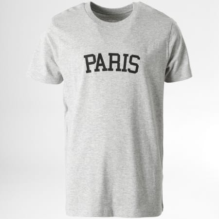 Luxury Lovers - Tee Shirt Enfant Paris Gris Chiné