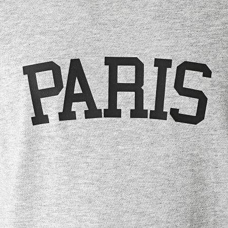 Luxury Lovers - Camiseta Infantil Paris Gris Jaspeado