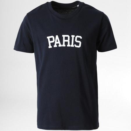 Luxury Lovers - Tee Shirt Enfant Paris Bleu Marine
