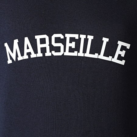 Luxury Lovers - Sweat Capuche Enfant Marseille Bleu Marine