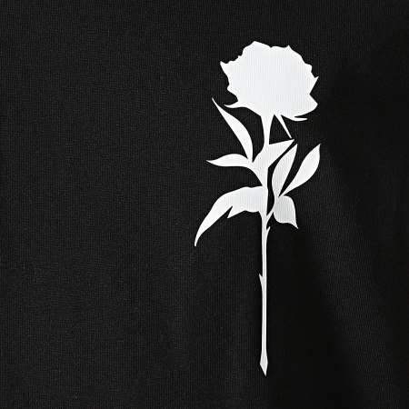 Luxury Lovers - Camiseta Infantil Rosas Negra