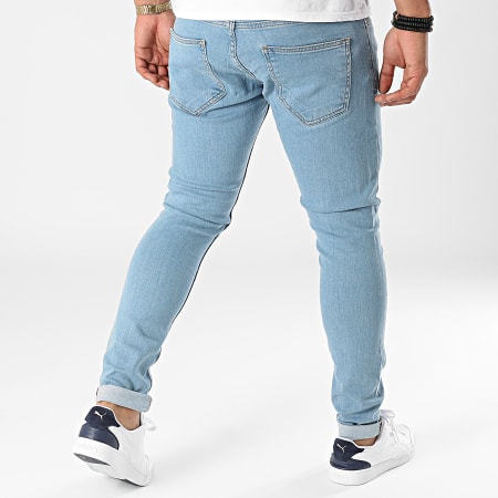 Classic Series - B6412 Jeans skinny con lavaggio blu