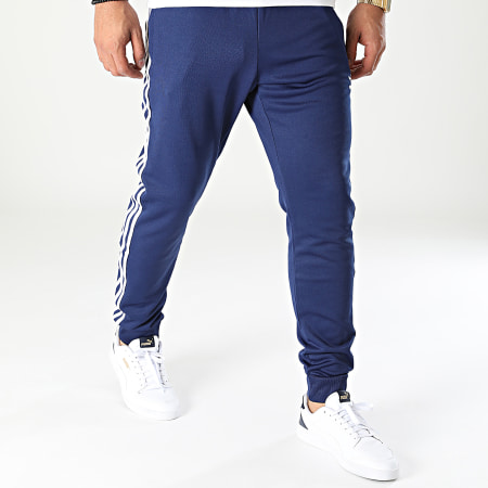 Adidas Originals - Pantalon Jogging A Bandes SST H06714 Bleu Marine