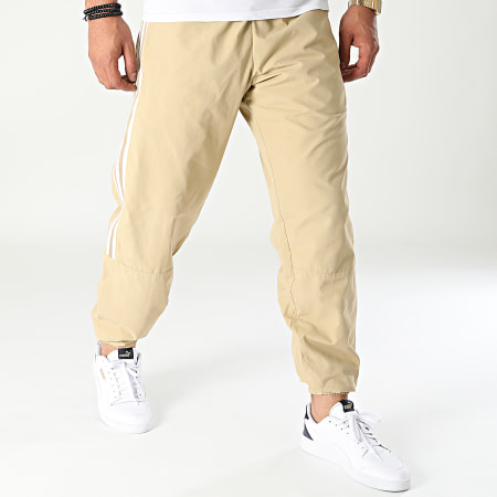Adidas Originals - Pantalon Jogging A Bandes H41385 Beige