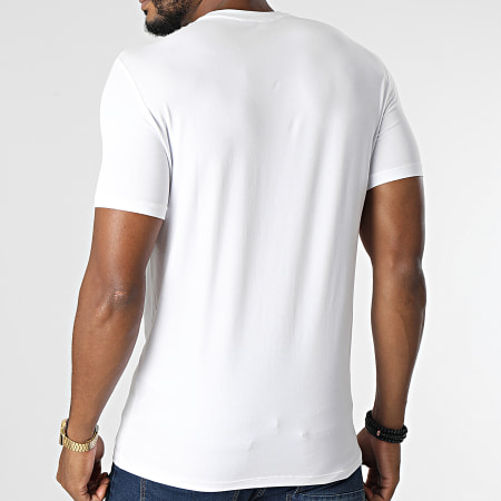 Armani Exchange - Camiseta 6KZTHT-ZJE6Z Oro Blanco